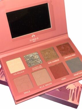 Shaina B. Miami Nights Pressed Pigment Palette - Coral Pink